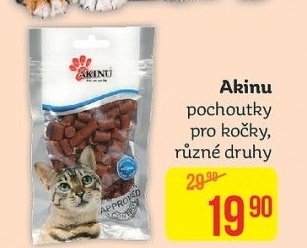 Pamlsky pro kočky Akinu