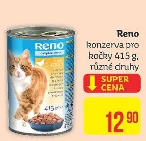 Konzerva pro kočky Reno