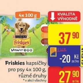 Kapsičky pro psy Friskies