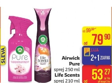 Osvěžovač vzduchu ve spreji Pure Air Wick