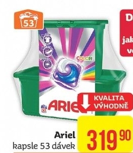Prací kapsle 3v1 Ariel