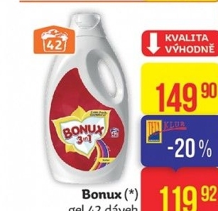 Prací gel Bonux