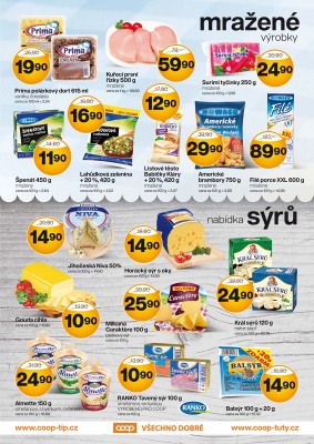 akční leták COOP 28.9.2016-11.10.2016