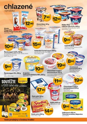akční leták COOP 28.9.2016-11.10.2016