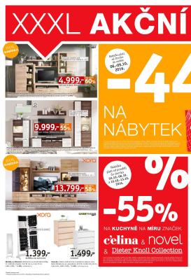 akční leták XXXLutz 3.10.2016-16.10.2016