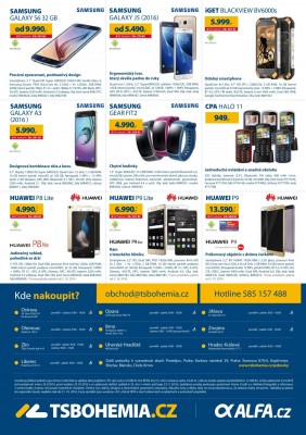 akční leták TSBOHEMIA.cz 1.10.2016-31.10.2016