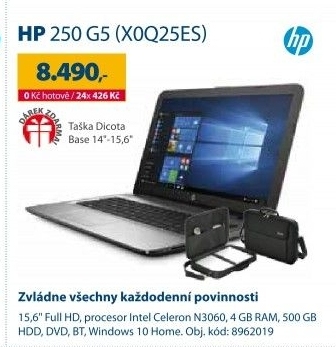 Notebook HP 250 G5