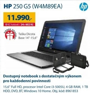 Notebook HP 250 G5