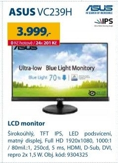 LCD monitor Asus VC239H