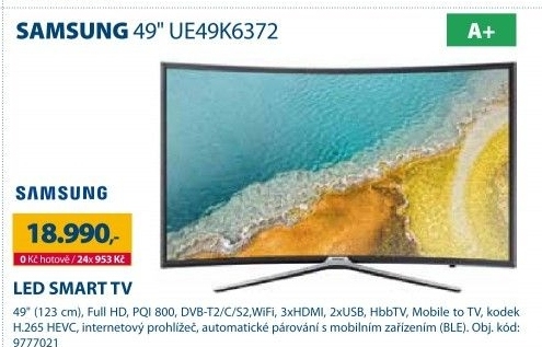 LED televize Samsung UE49K6372