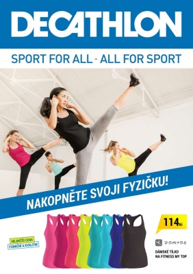 akční leták Decathlon 3.10.2016-31.10.2016