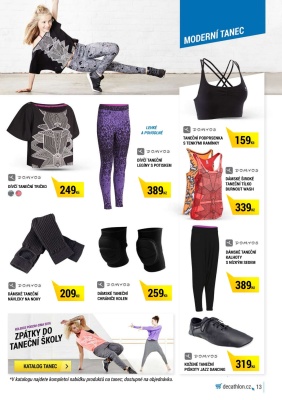 akční leták Decathlon 3.10.2016-31.10.2016