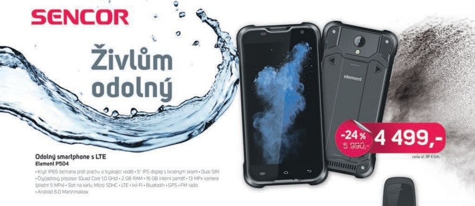 ELEMENT P504 LTE RESISTANT