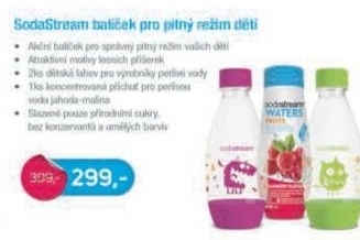 DĚTSKÝ SET 2 LAHVE PŘÍŠERKY + SIRUP