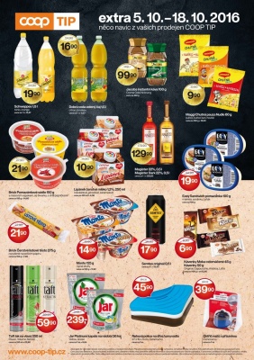 akční leták COOP 5.10.2016-18.10.2016