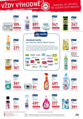 akční leták dm drogerie 5.10.2016-1.11.2016