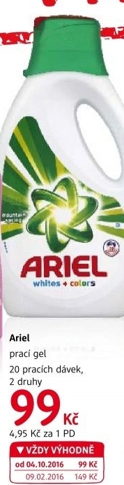 Prací gel Ariel