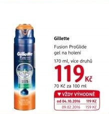 Gel na holení pánský Proglide Fusion Gillette