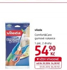 Rukavice gumové Vileda