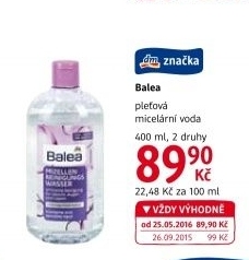 Voda micerální Balea