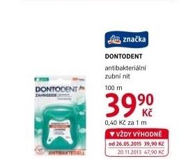 Dentální nit antibakteriální Dontodent