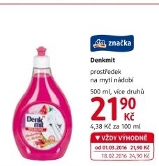 Prostředek na nádobí Denkmit
