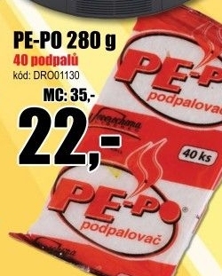 Podpalovač pevný Pe-Po