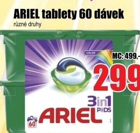 Prací kapsle 3v1 Ariel
