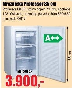 Mraznička Professor M80B