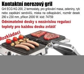 Gril KG 200 ECG