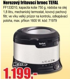 Fritéza Uno M Metal Tefal FF133D10