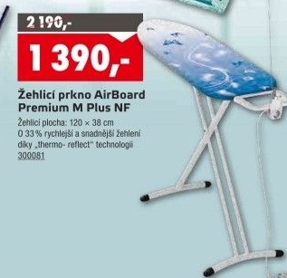 Žehlicí prkno AirBoard Premium M Plus Leifheit