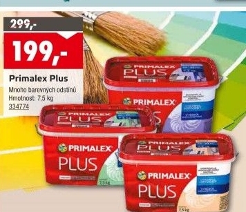 Interiérová barva Primalex Plus