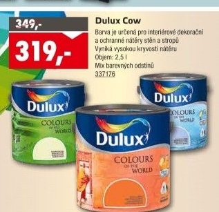 Interiérová barva Dulux