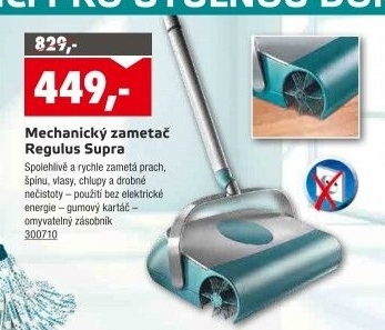 Mechanický zameteč Regulus Supra Leifheit