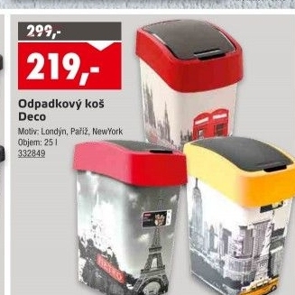Odpadkový koš Flipbin Curver