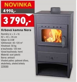 Krbová kamna Nera