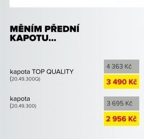kapota, top quality