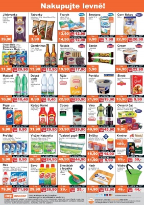 akční leták COOP 12.10.2016-25.10.2016