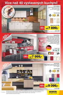 akční leták Sconto nábytek 12.10.2016-25.10.2016