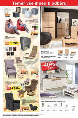 akční leták Sconto nábytek 12.10.2016-25.10.2016
