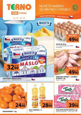 akční leták COOP 12.10.2016-18.10.2016