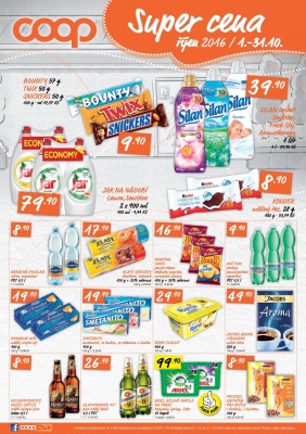 akční leták COOP 12.10.2016-18.10.2016