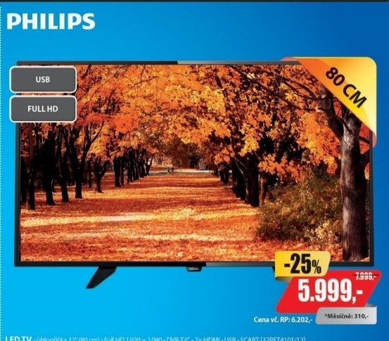 32PFT4101/12 LED FULL HD LCD TV PHILIPS