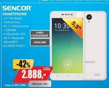 ELEMENT P5501 SMARTPHONESENCOR