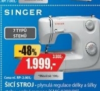 SMC 8280/00 ŠICÍ STROJSINGER