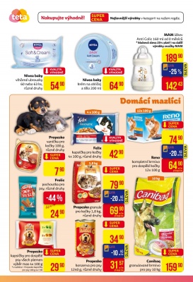 akční leták Teta drogerie 13.10.2016-22.10.2016