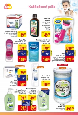 akční leták Teta drogerie 13.10.2016-22.10.2016