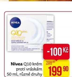 Krém pleťový proti vráskám Q10 Plus Nivea