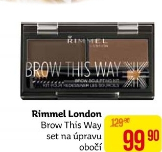 Set na obočí Brow This Way Rimmel